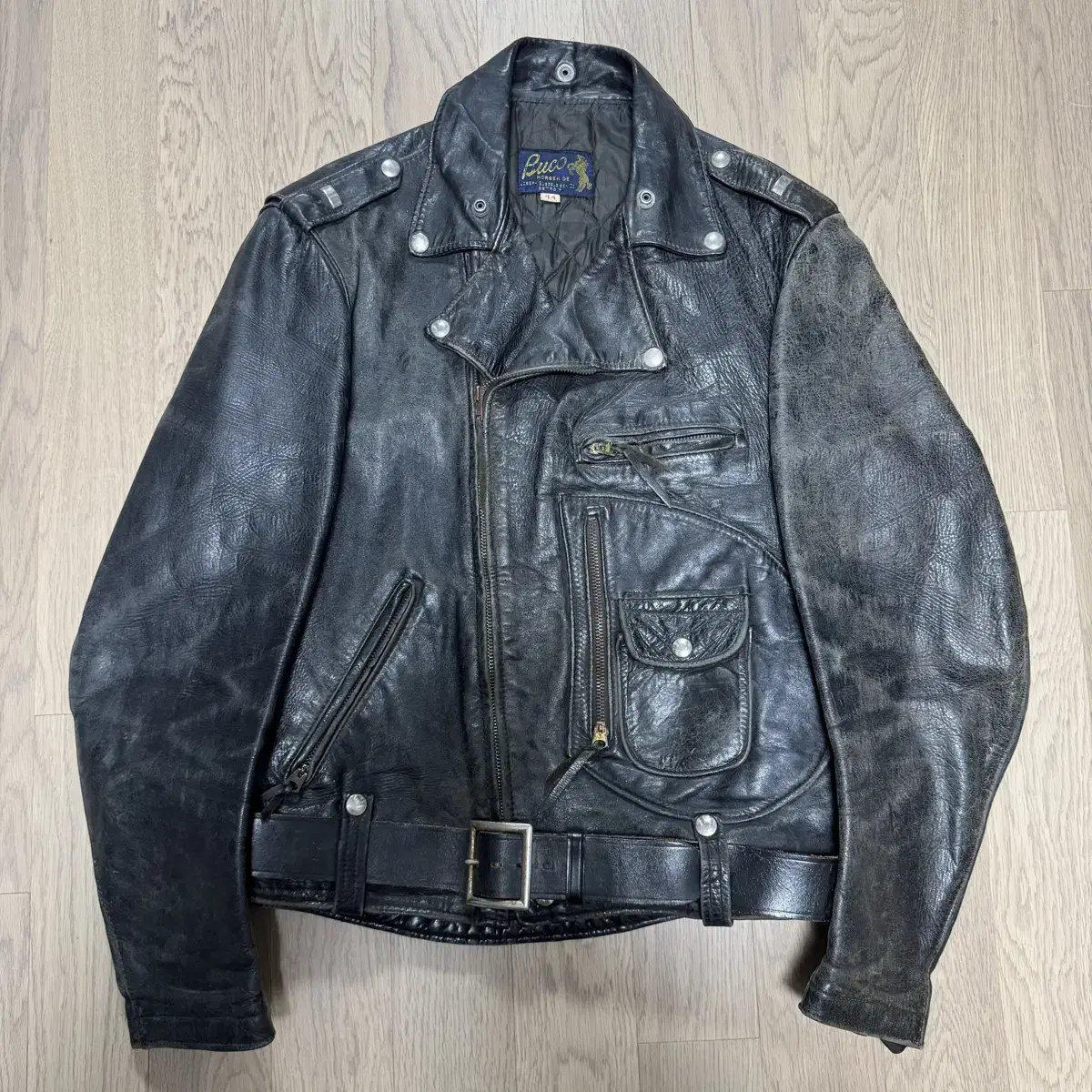 50s original buco j-24 leather jacket